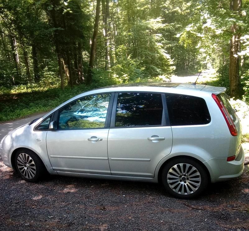 Gebraucht Ford C-MAX Titanium 136 PS (100 kW) 2007 Silber Van / Kleinbus