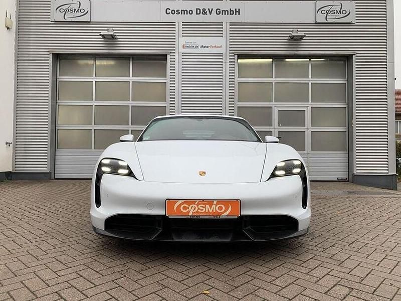 Gebraucht Porsche Taycan 411 kW (560 PS) 2022 Weiss Limousine