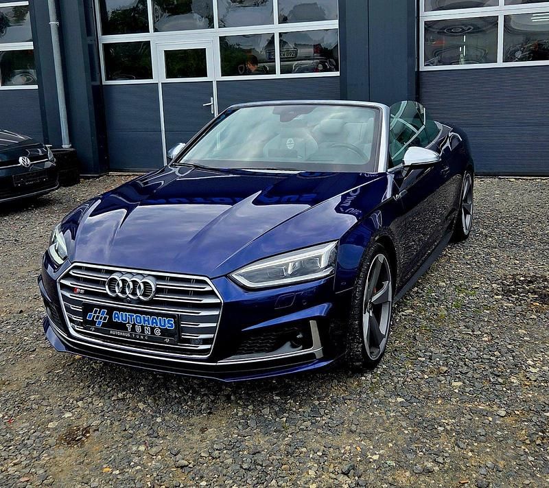 Navarrablau (metallic) Gebraucht 2018 Audi S5 Cabriolet Ambiente Cabrio | 43.900 € (Teuer) - Bild 1/4