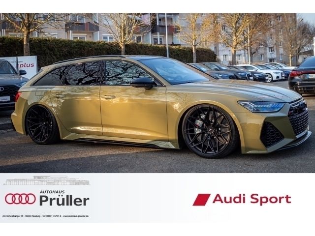 Taktikgrün (gruen) Gebraucht 2021 Audi RS6 Ambiente Kombi | 124.900 € - Bild 1/4