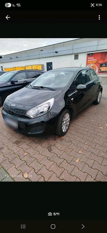 Gebraucht Kia Rio 86 PS (63 kW) 2011 Schwarz Cabrio