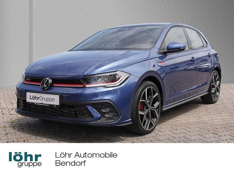 Reef blue metallic Gebraucht 2022 VW Polo GTI Limousine | 26.480 € (Fairer Preis) - Bild 1/4