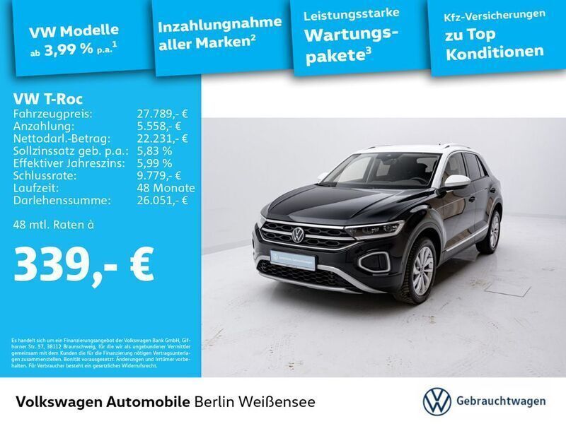 Othercolor Gebraucht 2024 VW T-Roc Style SUV | 27.789 € (Superpreis) - Bild 1/4