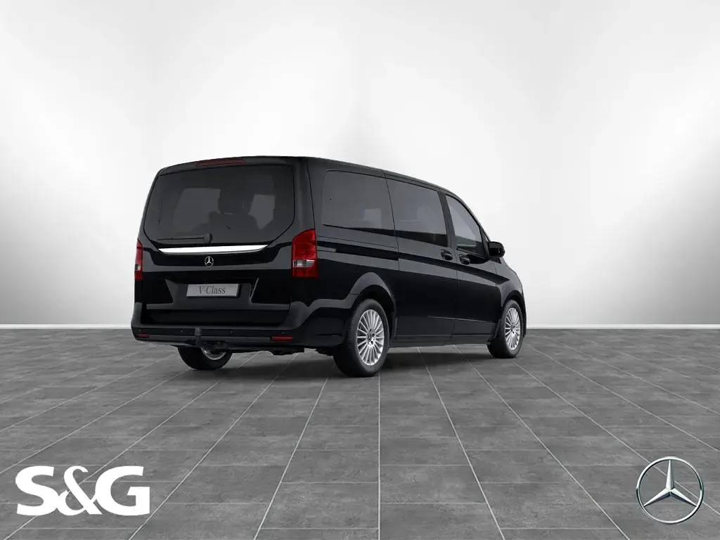 Gebraucht Mercedes V250 190 PS (139 kW) 2022 Obsidianschwarz Van / Kleinbus