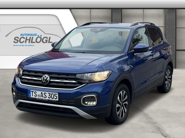 Reef blue Gebraucht 2022 VW T-Cross Active SUV | 24.800 € (Etwas zu teuer) - Bild 1/4