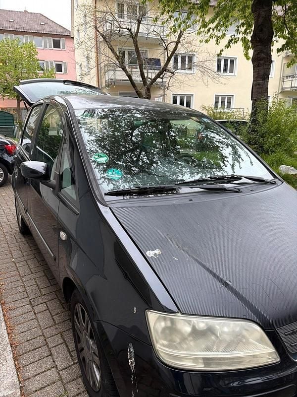 Gebraucht Fiat Idea 95 PS (69 kW) 2006 Schwarz Van / Kleinbus