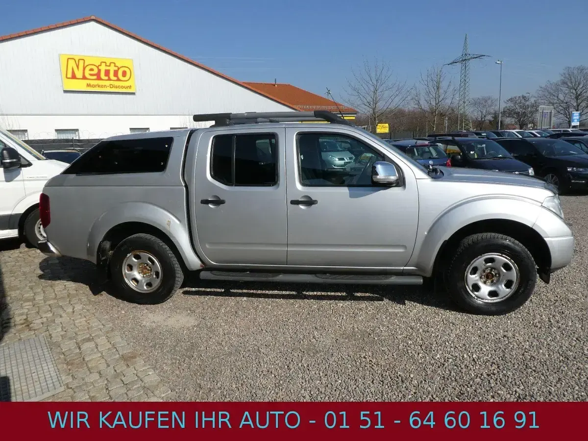 Gebraucht Nissan Navara 171 PS (125 kW) 2009 Silber Pickup