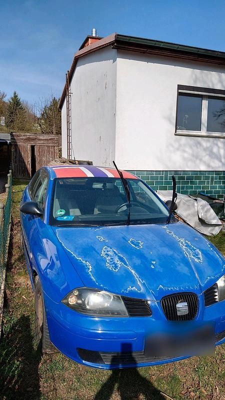 Gebraucht Seat Ibiza 75 PS (55 kW) 2003 Blau Kleinwagen