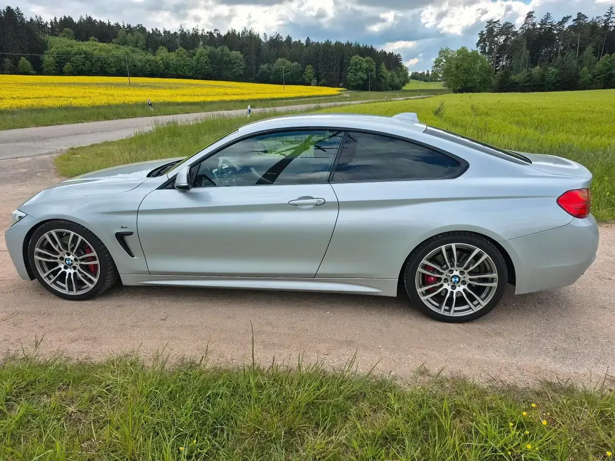 Gebraucht BMW 430 M Sport 252 PS (185 kW) 2016 Silber Coupé