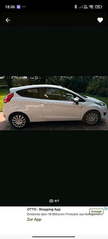 Gebraucht Ford Fiesta SYNC Edition 75 PS (55 kW) 2016 Weiß Kleinwagen