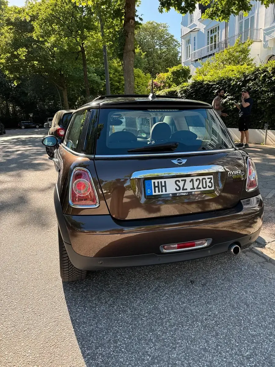 Gebraucht Mini Cooper D 114 PS (83 kW) 2011 Braun Kleinwagen