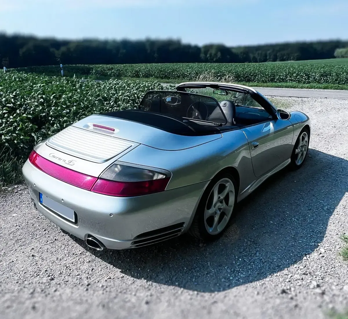 Gebraucht Porsche 911 Carrera 4S Cabriolet 320 PS (235 kW) 2004 Silber Cabrio