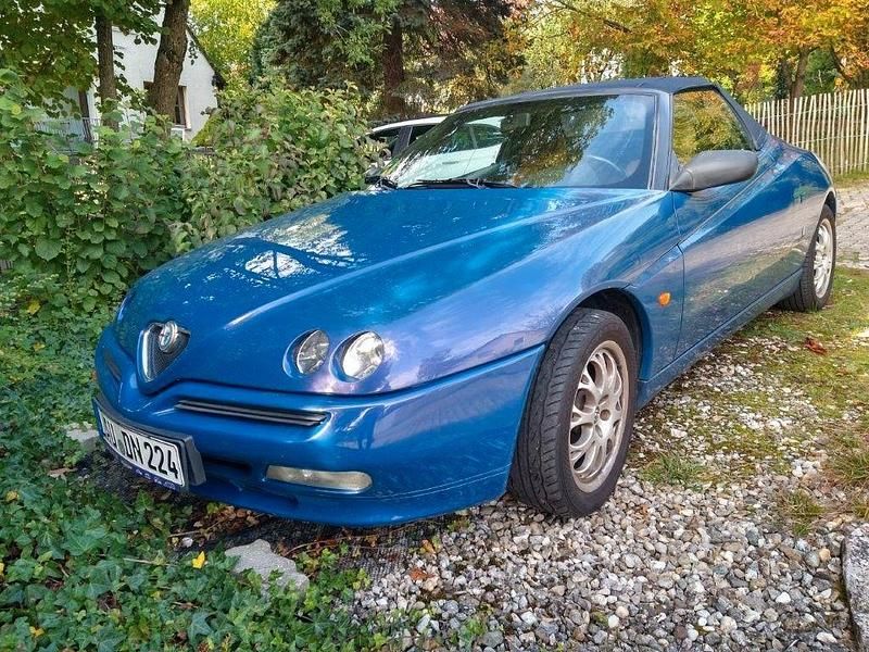 Gebraucht Alfa Romeo Spider 155 PS (114 kW) 2000 Blau Cabrio