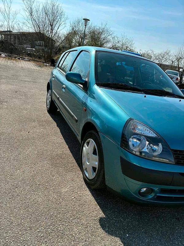 Gebraucht Renault Clio II 55 PS (40 kW) 2003 Blau Kombi