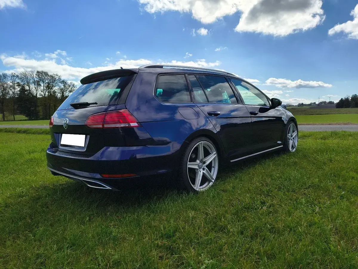 Brugt VW Golf VII 110 HK (80 kW) 2018 Blå Stationcar