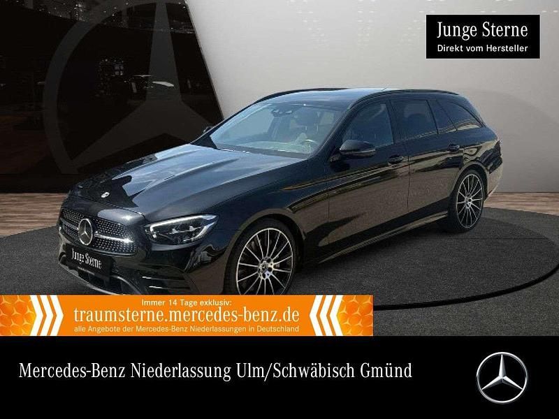 Obsidianschwarz Gebraucht 2022 Mercedes E400 AMG Kombi | 44.490 € (Guter Preis) - Bild 1/3