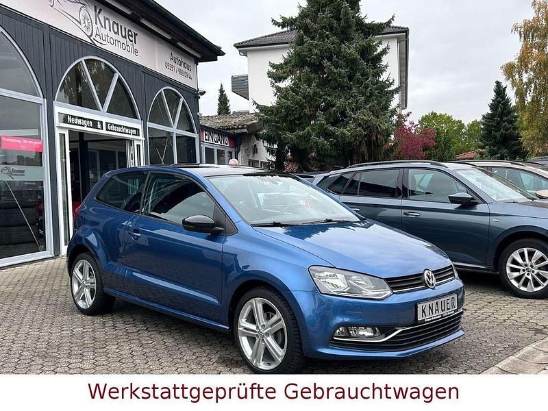 Blau Gebraucht 2017 VW Polo Highline Kleinwagen | 11.800 € (Fairer Preis) - Bild 1/4