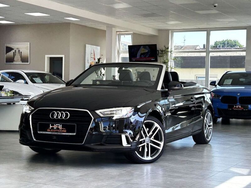 Schwarz Gebraucht 2017 Audi A3 Cabriolet Cabrio | 19.999 € (Guter Preis) - Bild 1/4