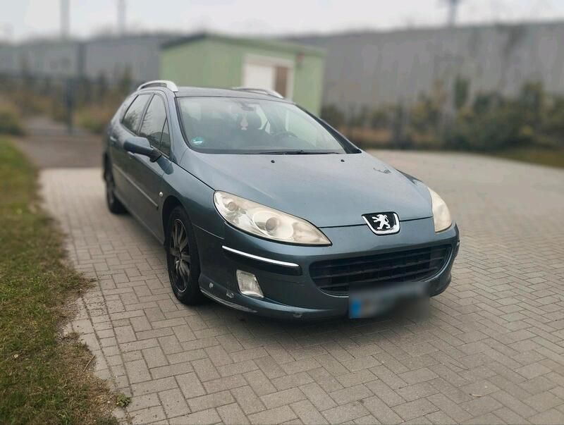 Grau Gebraucht 2007 Peugeot 407 Kombi | 999 € (Superpreis) - Bild 1/4