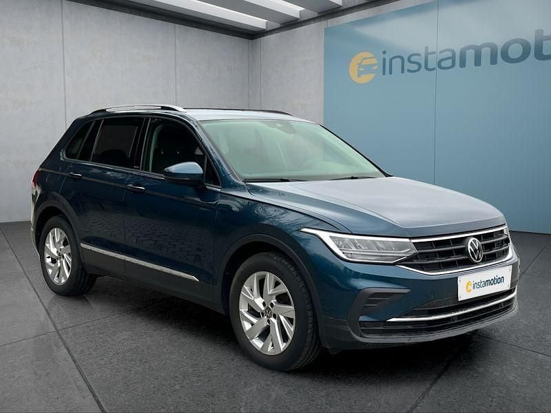 Gebraucht VW Tiguan 150 PS (110 kW) 2021 Blau SUV