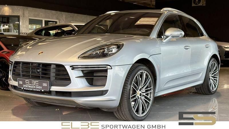 Silber Gebraucht 2020 Porsche Macan Turbo SUV | 68.850 € (Fairer Preis) - Bild 1/4
