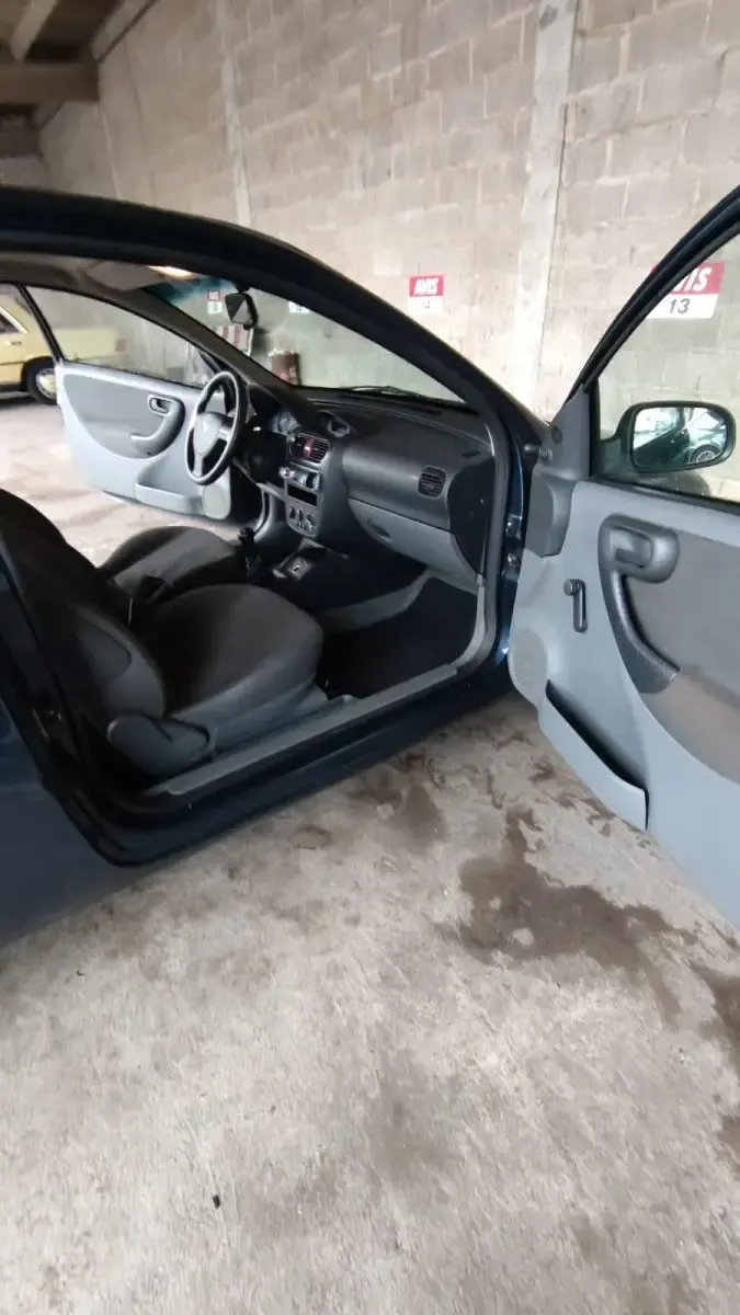 Gebraucht Opel Corsa 58 PS (42 kW) 2001 Blau Kleinwagen
