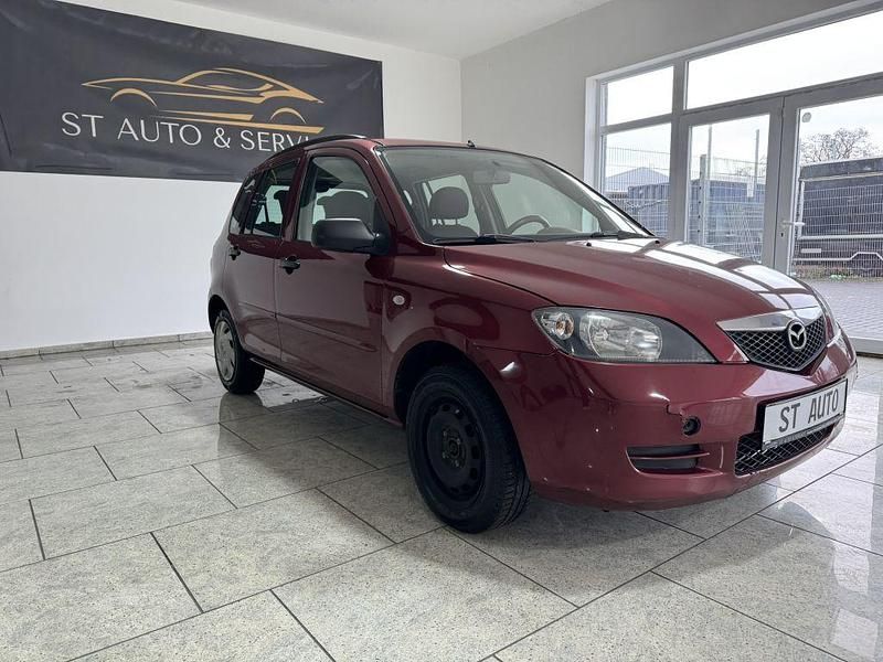 Gebraucht Mazda 2 Comfort 75 PS (55 kW) 2003 Rot Kleinwagen