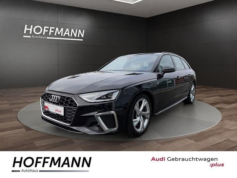 Schwarz Gebraucht 2023 Audi A4 S-Line Kombi | 30.490 € (Guter Preis) - Bild 1/4