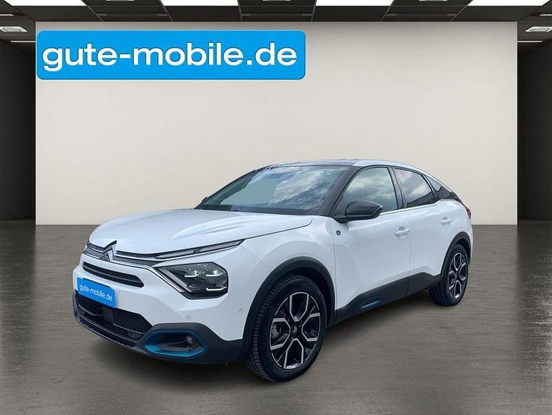 Weiß Gebraucht 2023 Citroën e-C4 Shine Limousine | 18.790 € (Superpreis) - Bild 1/4