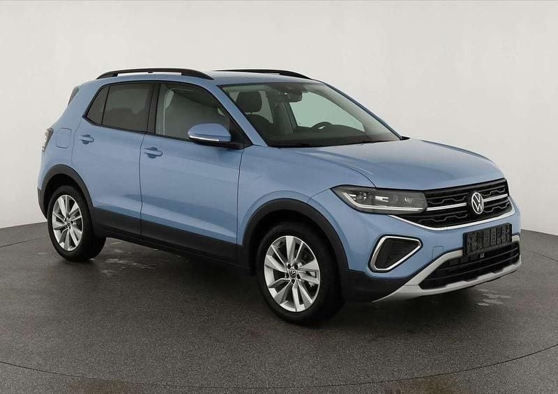 Clear blue metallic Neu 2025 VW T-Cross Life SUV | 29.045 € (Guter Preis) - Bild 1/4