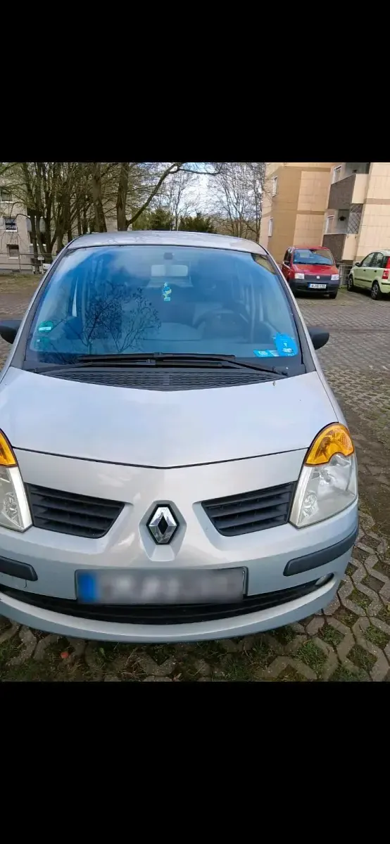 Gebraucht Renault Modus 75 PS (55 kW) 2005 Silber Van / Kleinbus