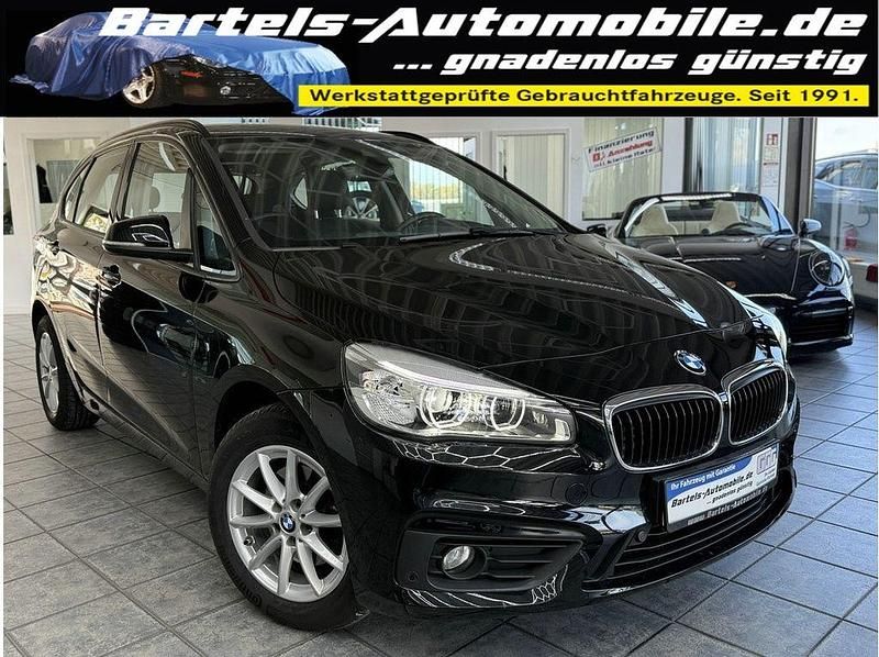 Schwarz Gebraucht 2017 BMW 218 Active Tourer Advantage Van / Kleinbus | 11.900 € (Fairer Preis) - Bild 1/4