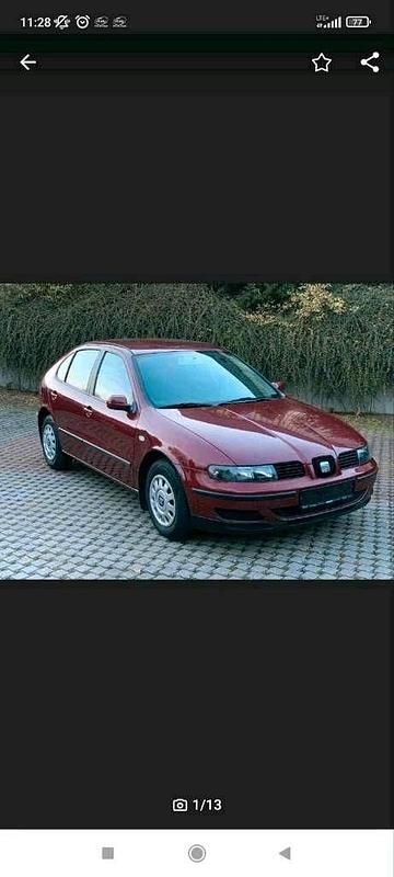 Gebraucht Seat Leon 75 PS (55 kW) 2001 Rot Kleinwagen