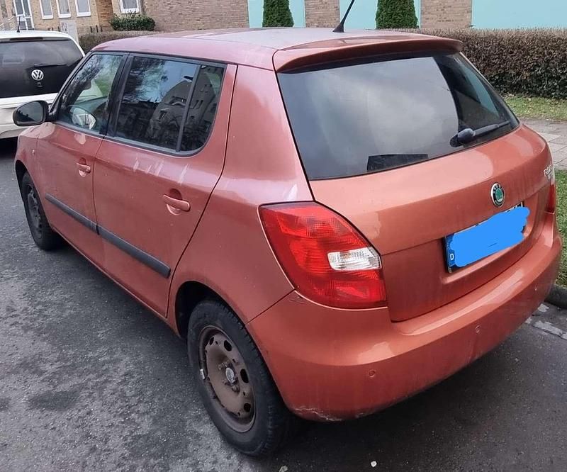 Gebraucht Skoda Fabia 60 PS (44 kW) 2007 Orange Kleinwagen
