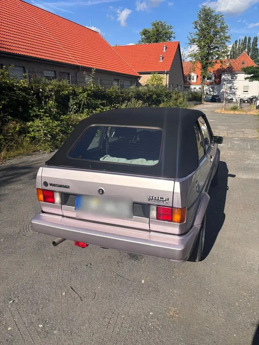 Gebraucht VW Golf Cabriolet 98 PS (72 kW) 1993 Silber Cabrio