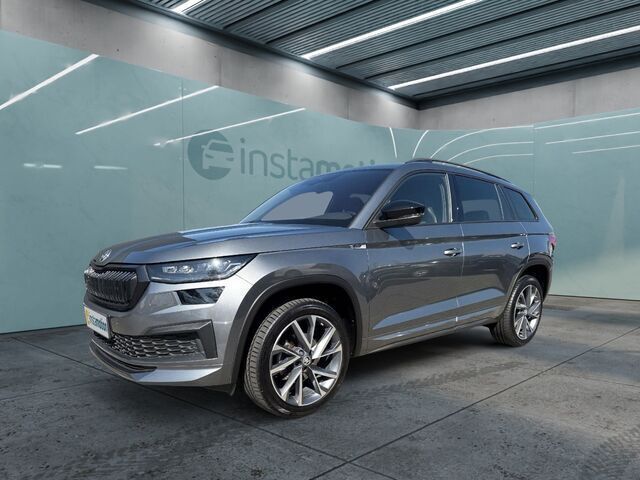 Grau Gebraucht 2022 Skoda Kodiaq SportLine SUV | 34.630 € (Fairer Preis) - Bild 1/2