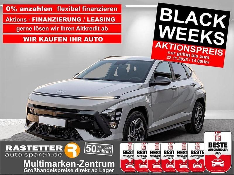 Ecotronic grey Neu 2025 Hyundai Kona N Line SUV | 27.240 € (Guter Preis) - Bild 1/4