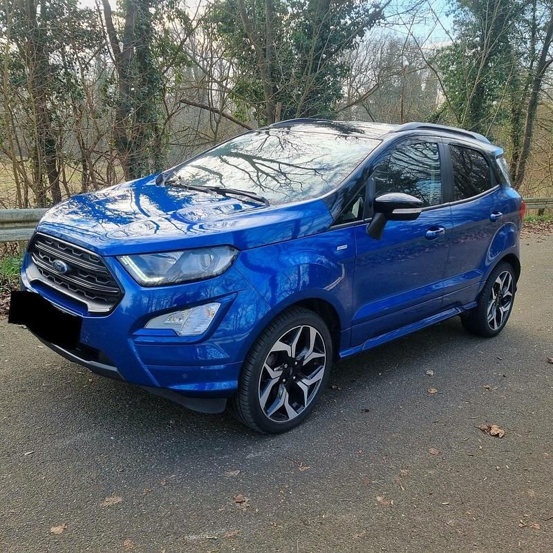 Blau Gebraucht 2018 Ford Ecosport ST-Line SUV | 11.890 € (Fairer Preis) - Bild 1/4