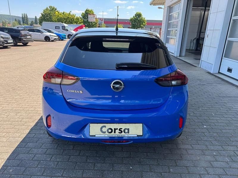 Gebraucht Opel Corsa-e Elegance 100 kW (136 PS) 2022 Perl blau/voltaik blau Kleinwagen