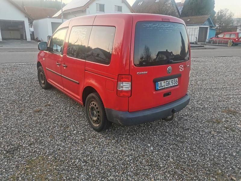 Gebraucht VW Caddy Life 80 PS (58 kW) 2009 Rot Van / Kleinbus