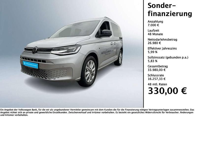 Reflexsilber metallic Gebraucht 2024 VW Caddy Life Van / Kleinbus | 29.990 € (Fairer Preis) - Bild 1/4