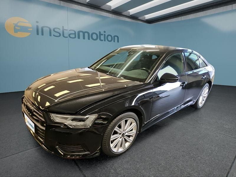 Schwarz Gebraucht 2022 Audi A6 Limousine | 33.699 € (Superpreis) - Bild 1/4