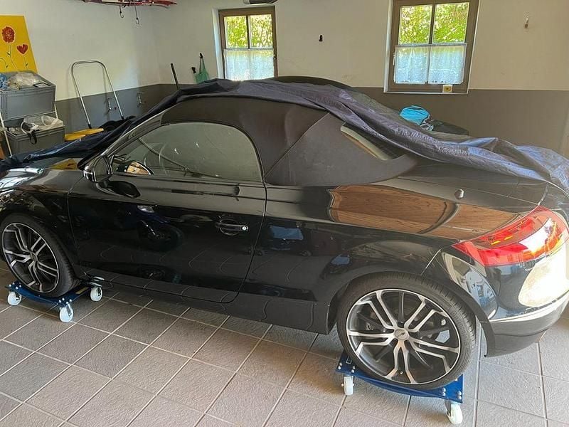 Schwarz Gebraucht 2008 Audi TT Roadster Sport Cabrio | 17.700 € (Teuer) - Bild 1/4