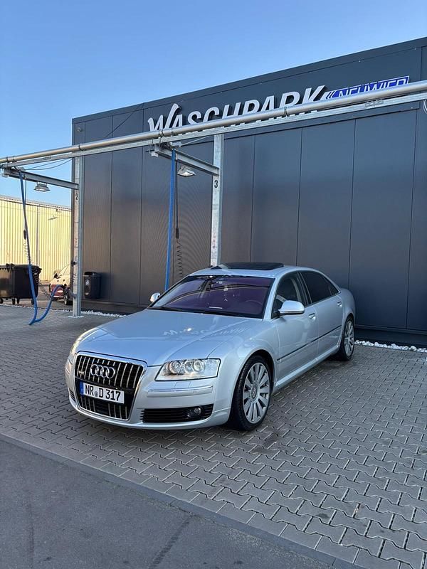 Silber Gebraucht 2008 Audi A8L Limousine | 8.300 € (Guter Preis) - Bild 1/4