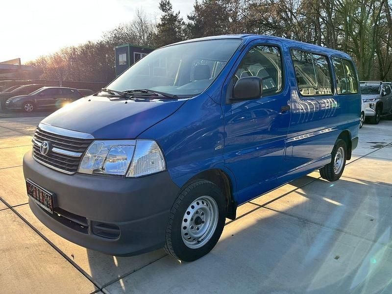 Gebraucht Toyota HiAce 117 PS (86 kW) 2009 Blau Van / Kleinbus