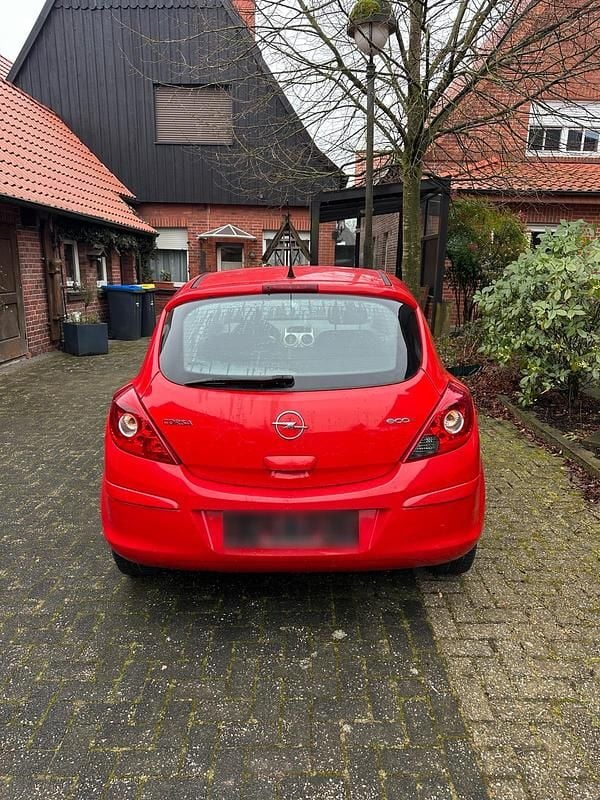 Gebraucht Opel Corsa 60 PS (44 kW) 2009 Rot Kleinwagen