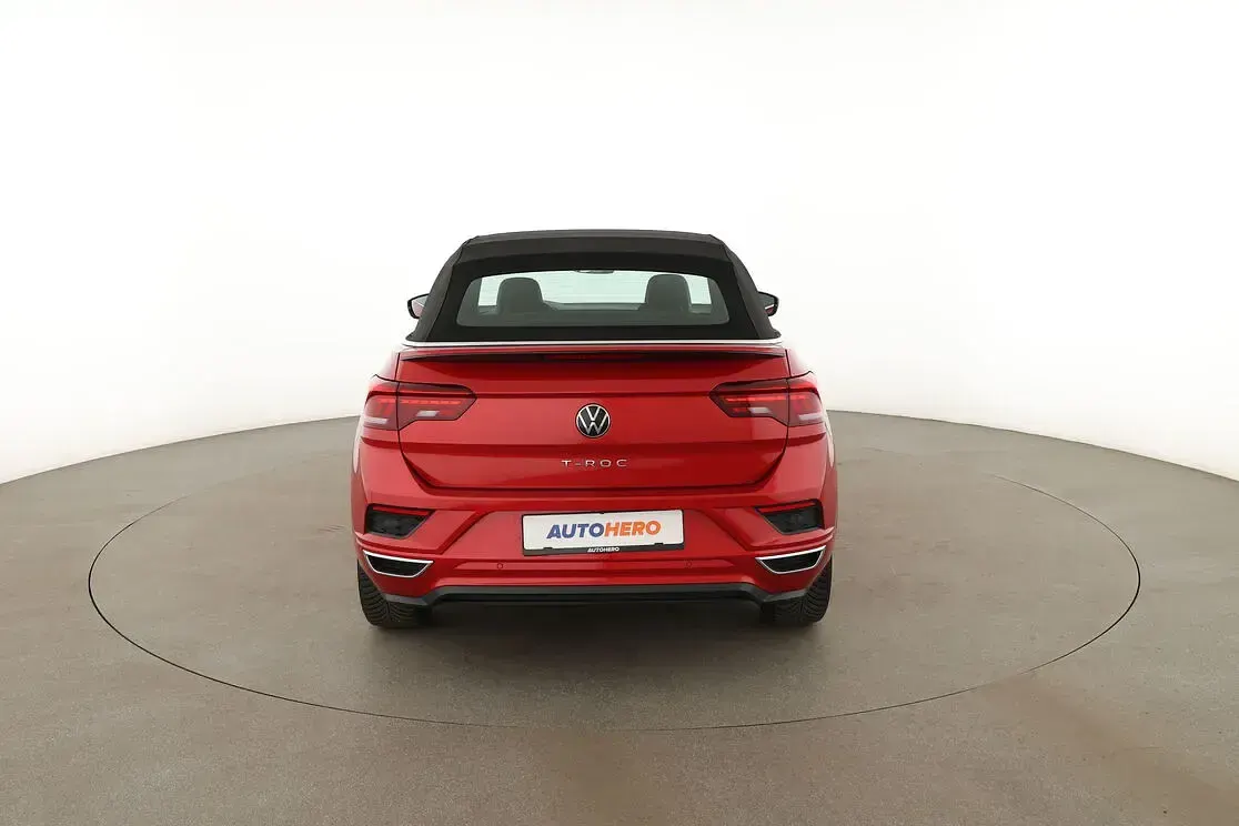 Gebraucht VW T-Roc Cabriolet R-line 150 PS (110 kW) 2022 Rot Cabrio