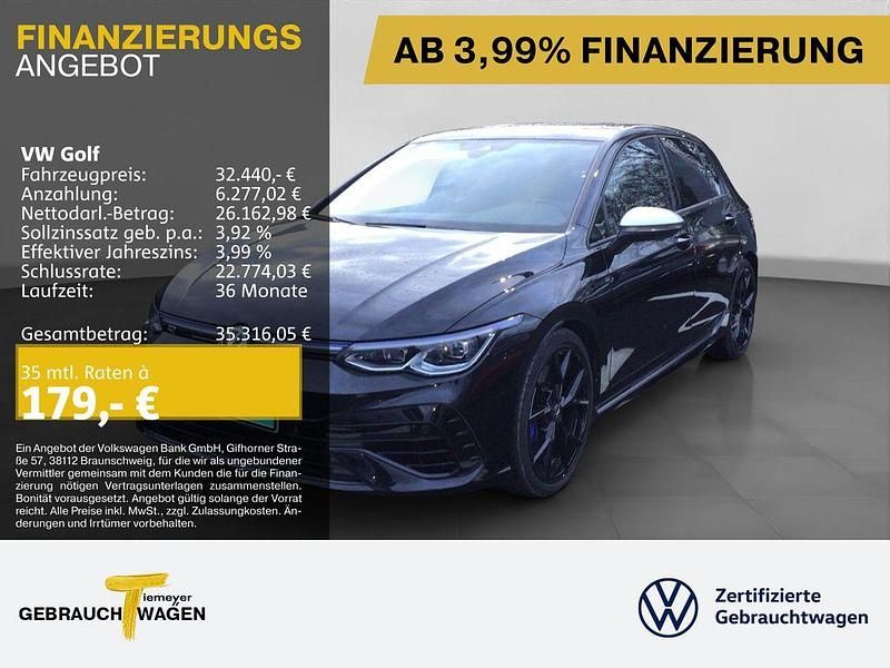 Gebraucht VW Golf VIII R 320 PS (235 kW) 2022 Schwarz Limousine