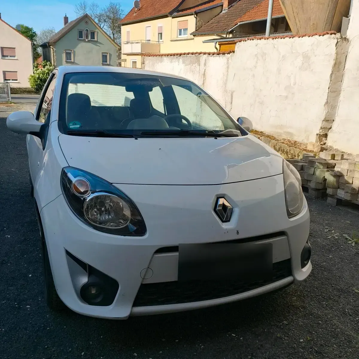 Gebraucht Renault Twingo Expression 76 PS (55 kW) 2010 Weiß Kleinwagen