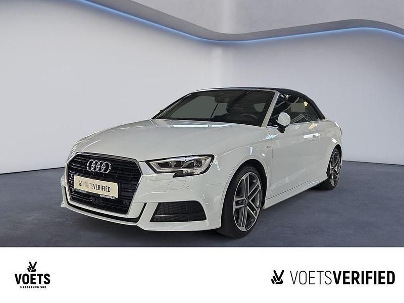 Weiß Gebraucht 2019 Audi A3 Cabriolet Design Cabrio | 24.980 € (Etwas zu teuer) - Bild 1/4